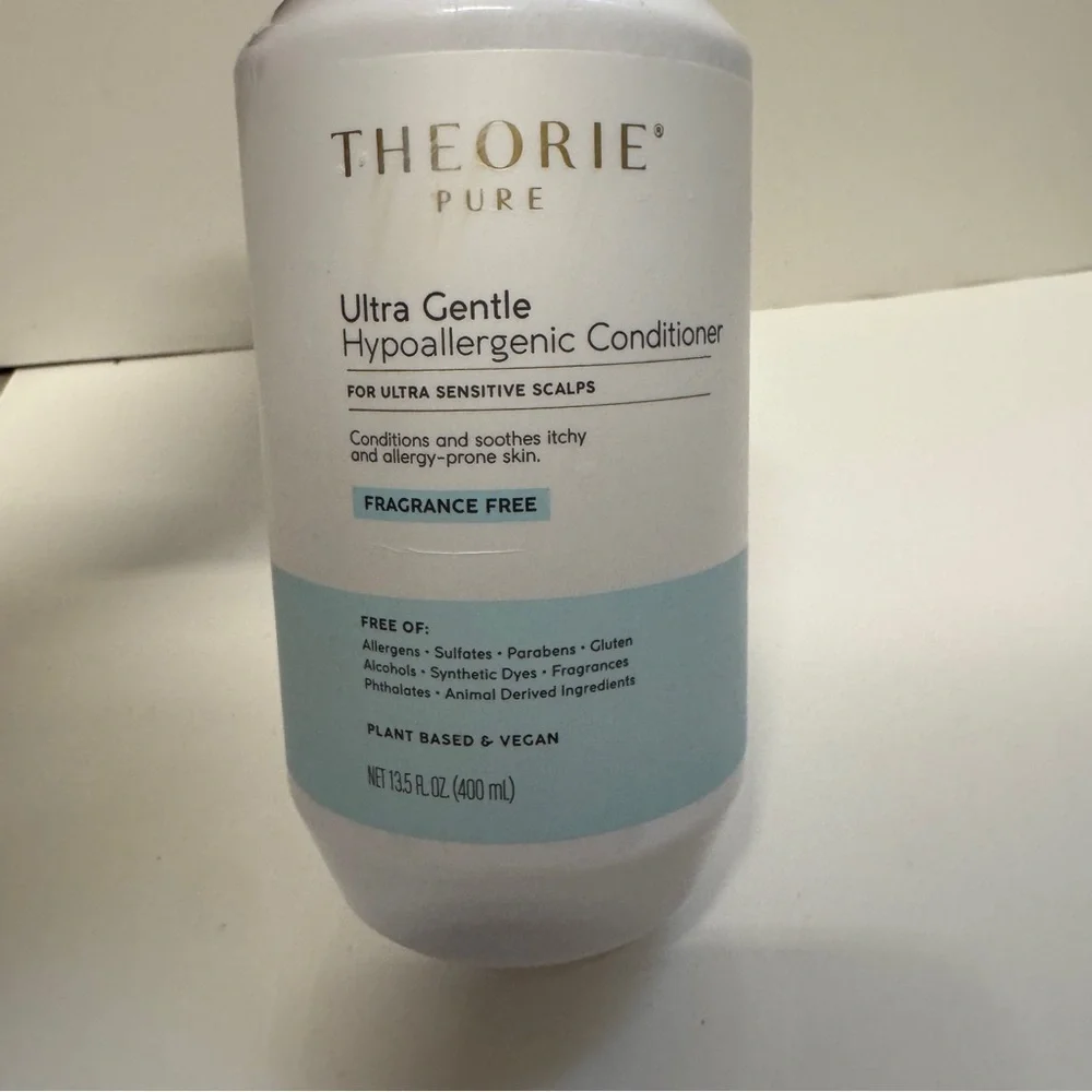 Theorie Pure Ultra Gentle Hypoallergenic Shampoo Fragrance Free 13.5 OZ